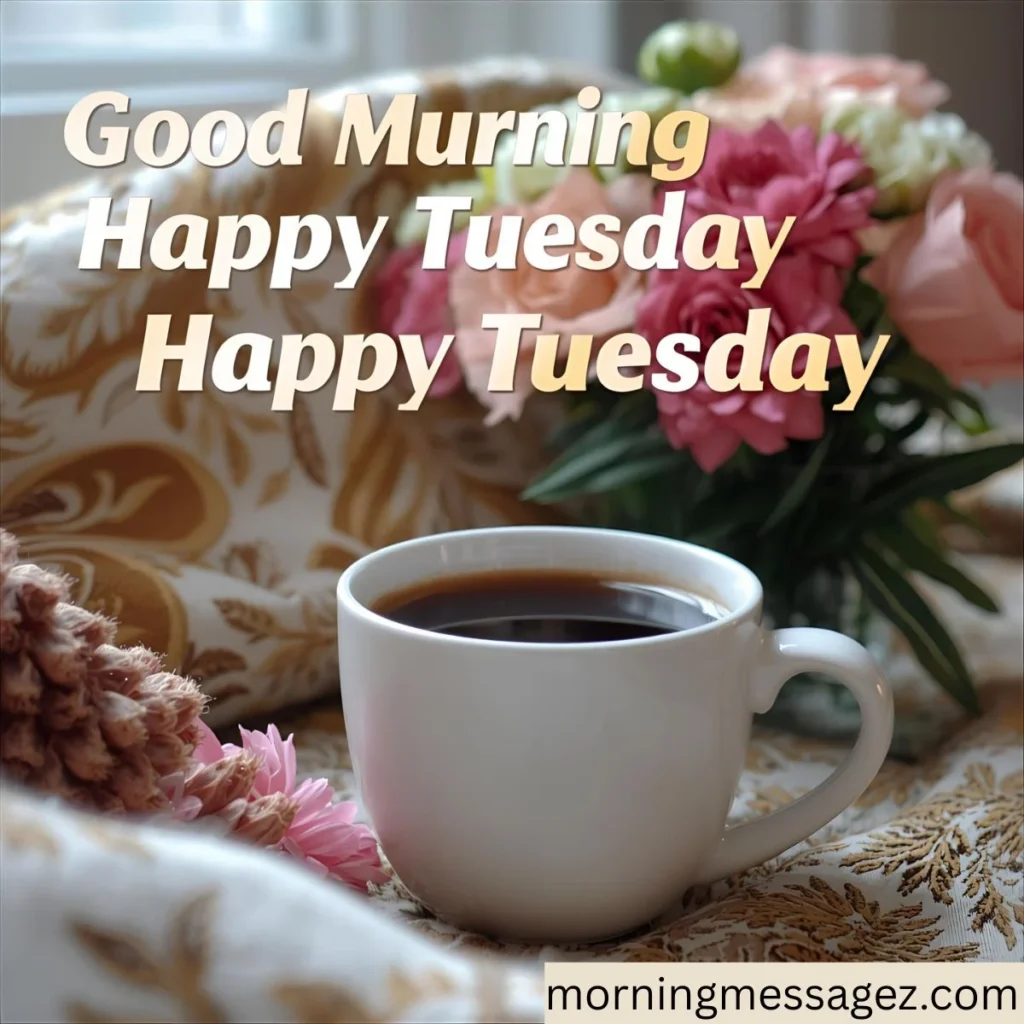 Cheerful Good Morning Happy Tuesday Wishes