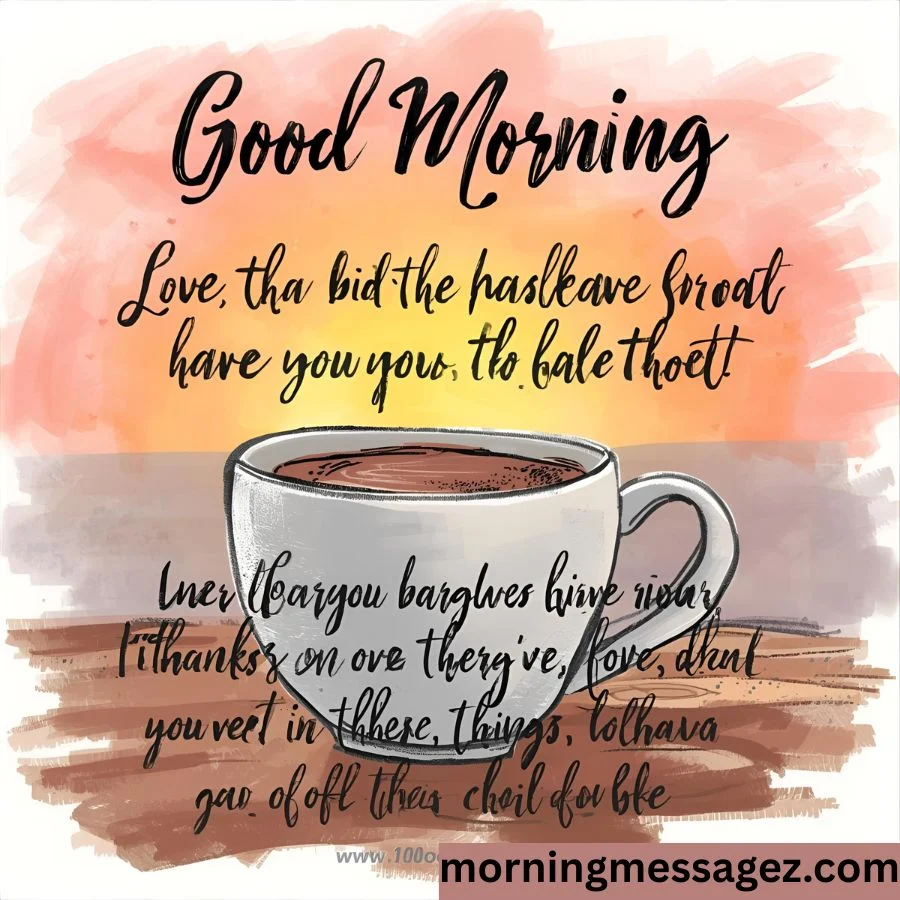 Cute Good Morning Love Messages