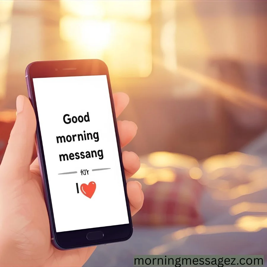 Cute Good Morning Messages for Him