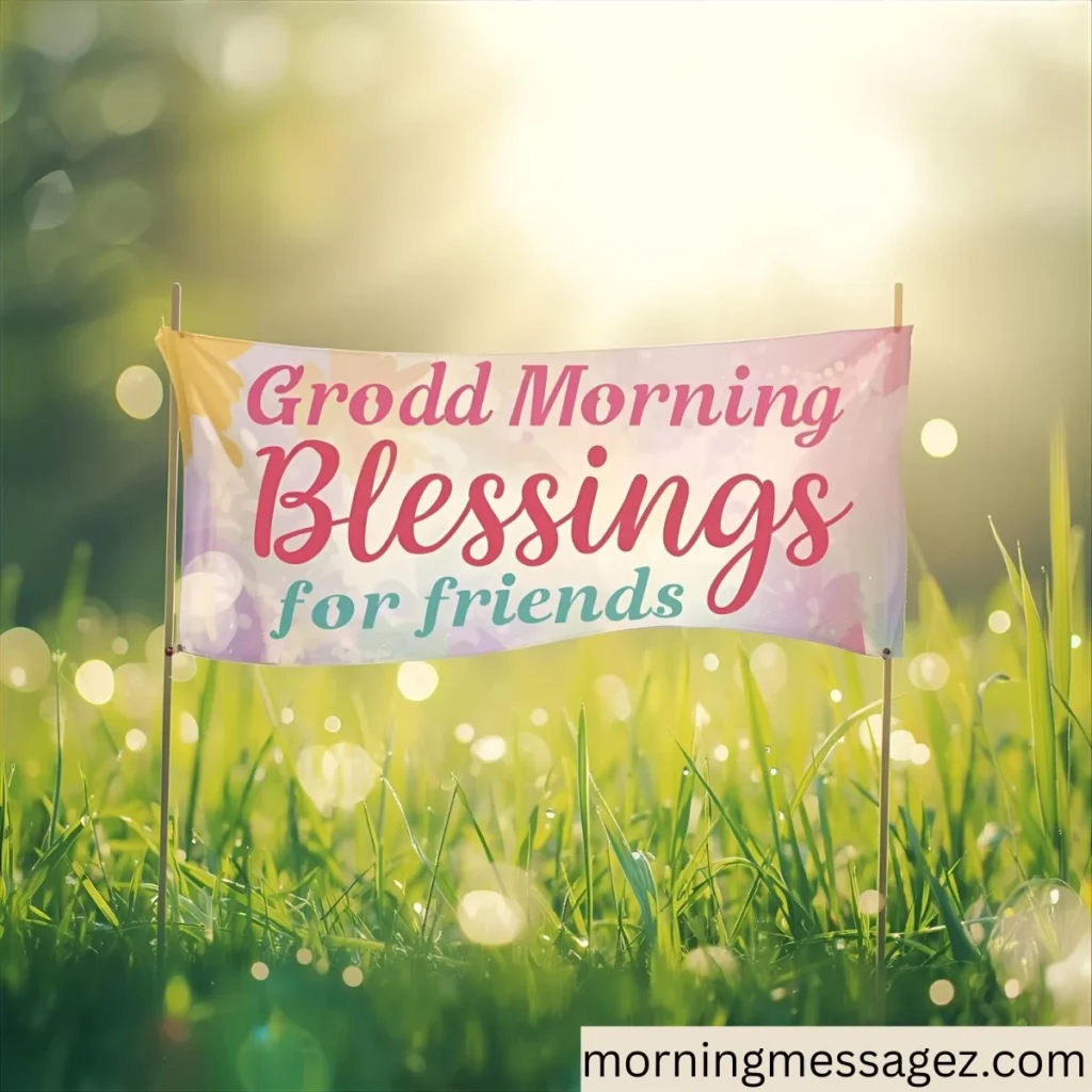 Good Morning Blessings for Friends