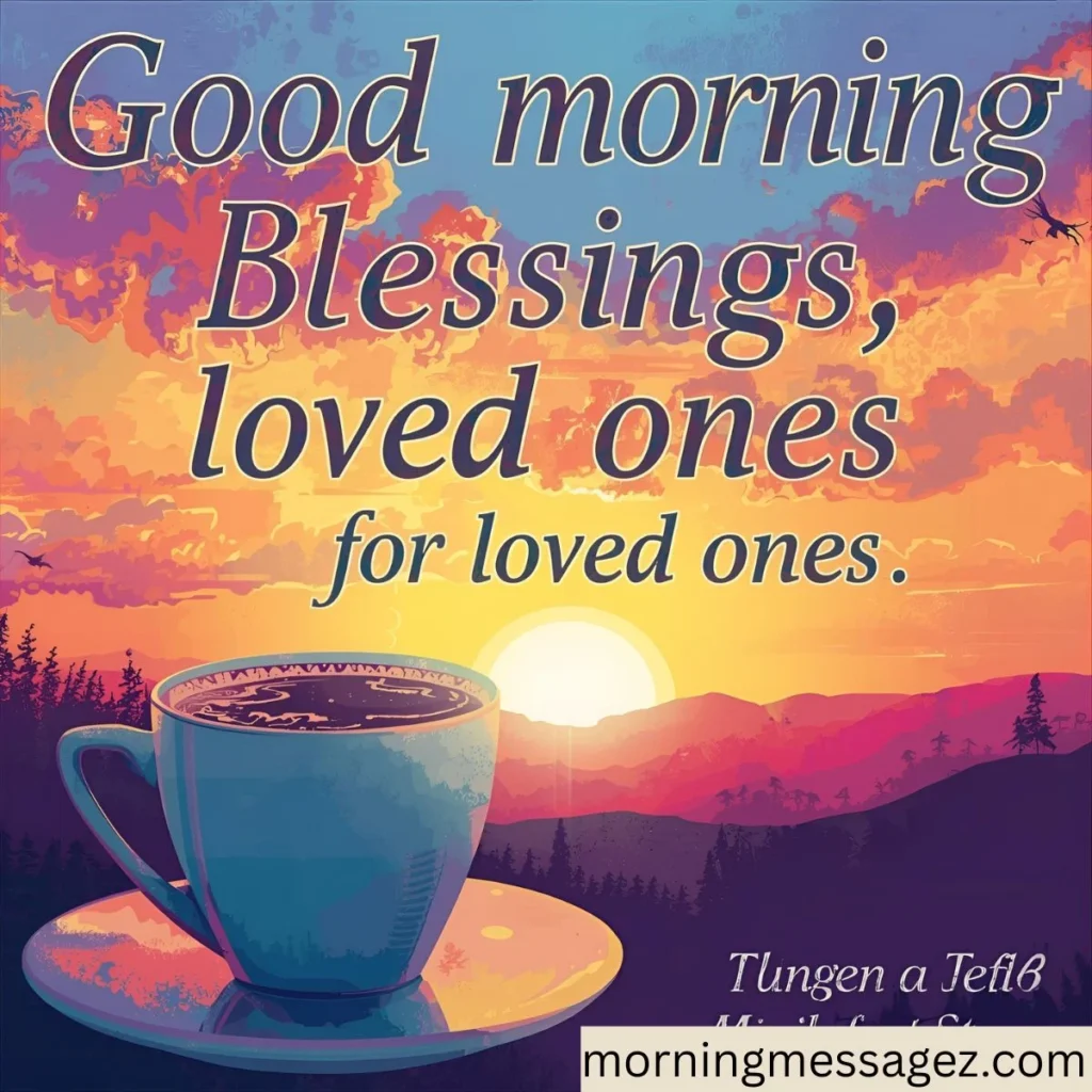 Good Morning Blessings for Loved Ones