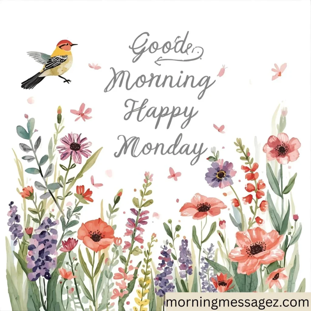 Good Morning Happy Monday – Positive Vibes