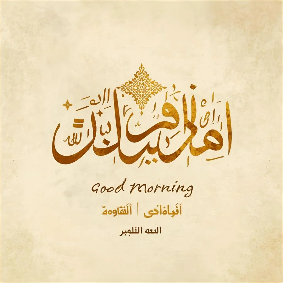 Good Morning in Arabic with English Translation