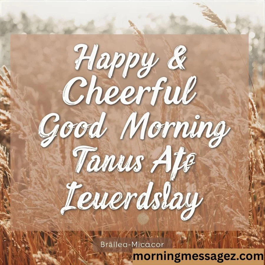 Happy and Cheerful Good Morning Thursday Messages