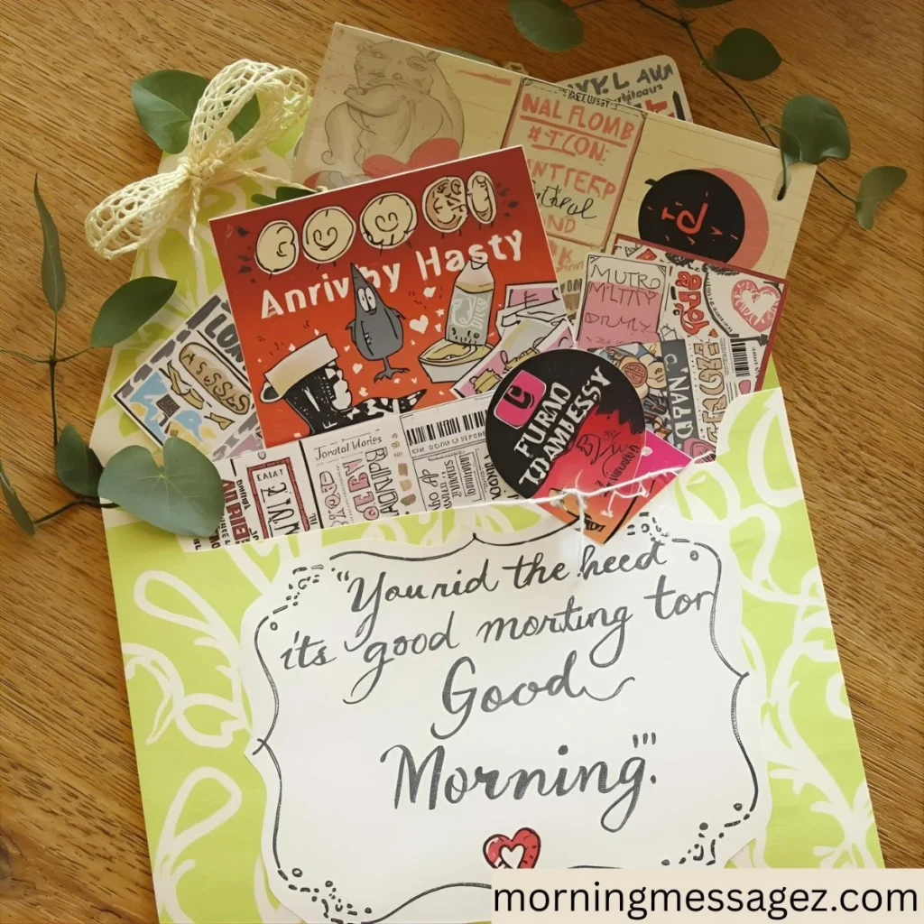 Heartfelt Good Morning Handsome Notes