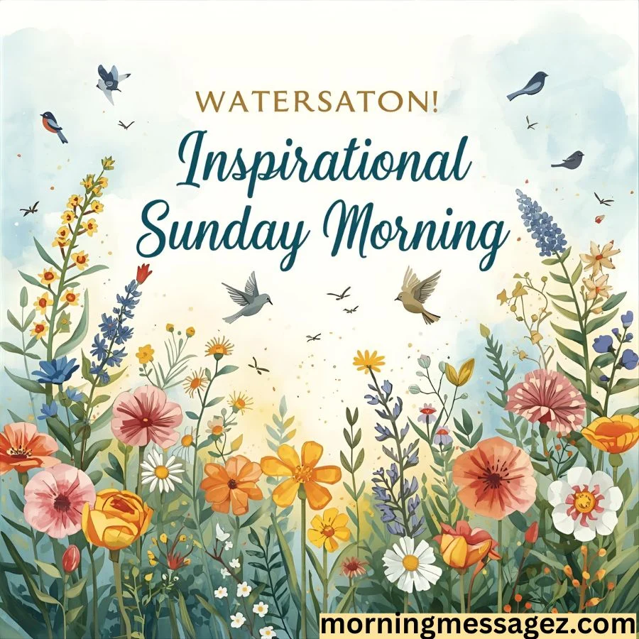 Inspirational Sunday Morning Wishes