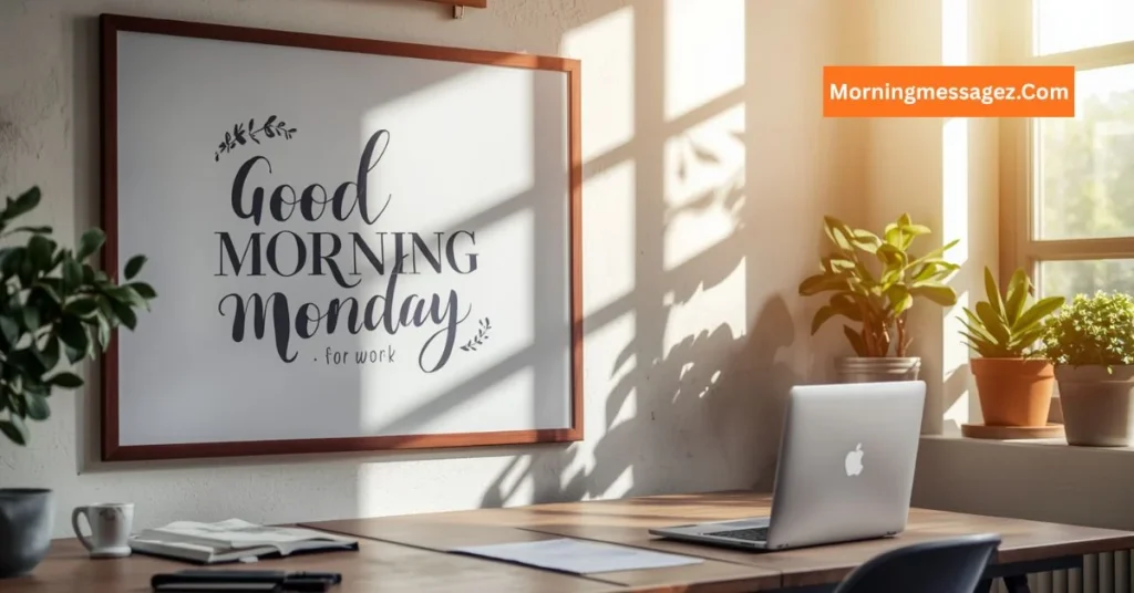 Positive Good Morning Monday Quotes for Work
