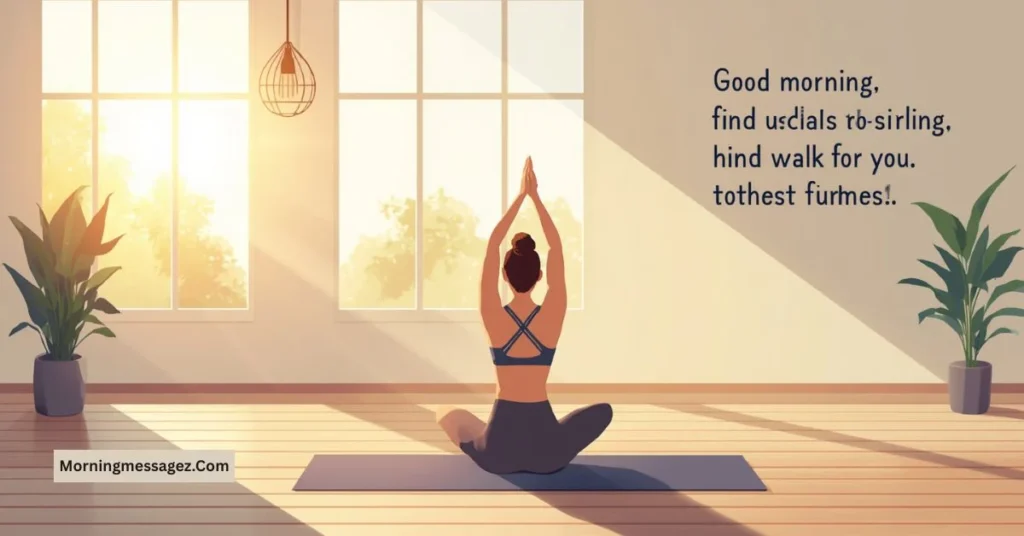 Seated Good Morning Workout