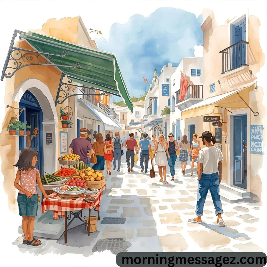 Friendly Morning Greetings in Greek