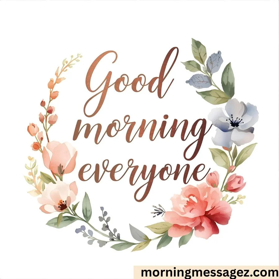 Good Morning Everyone Quotes