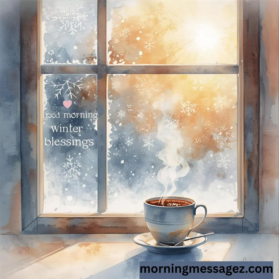 Good Morning Winter Blessings