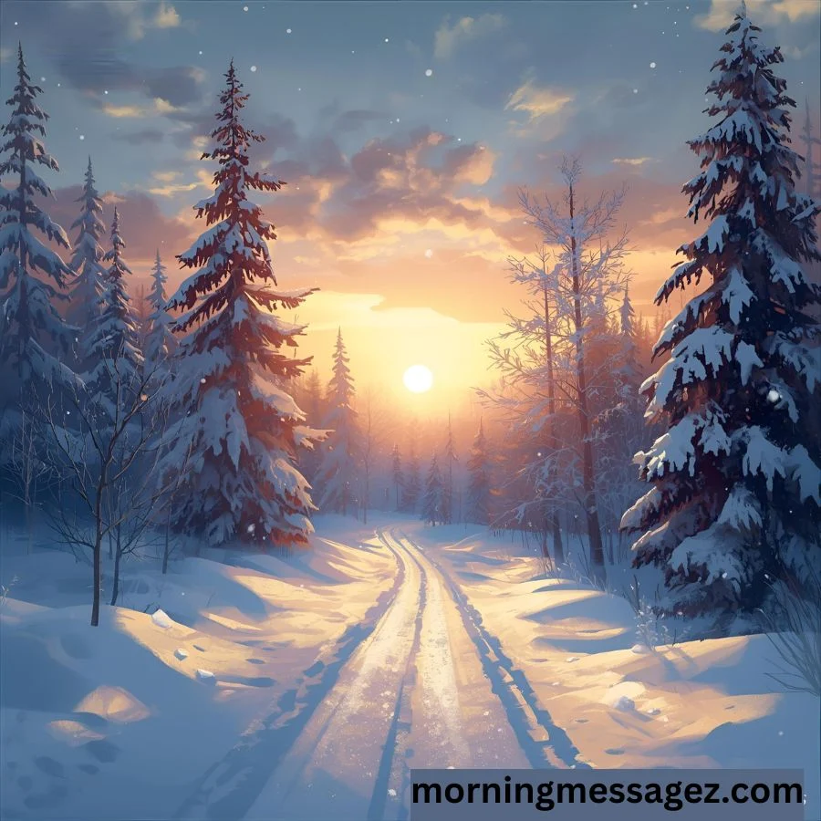 Good Morning Winter Images with Quotes