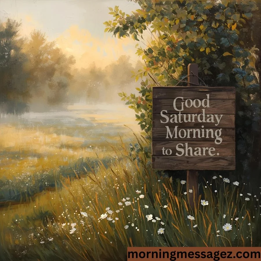 Good Saturday Morning Quotes to Share