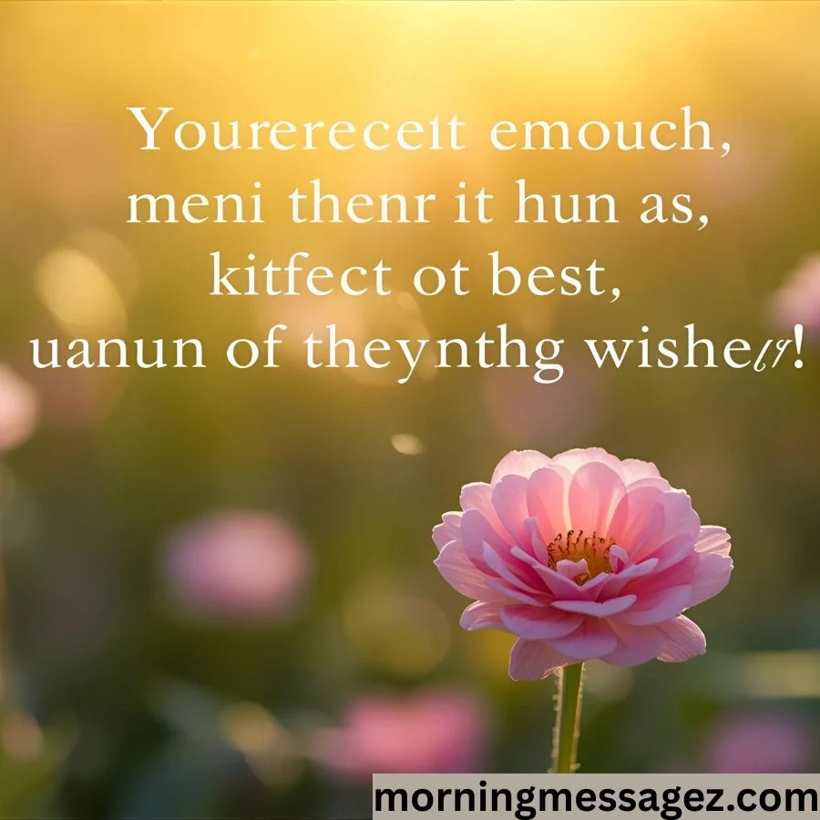 Heartfelt Good Morning Beautiful Wishes