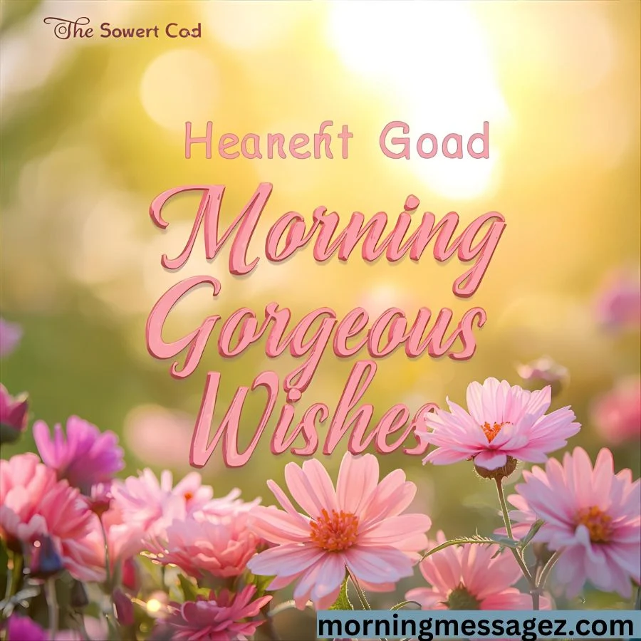 Heartfelt Good Morning Gorgeous Wishes
