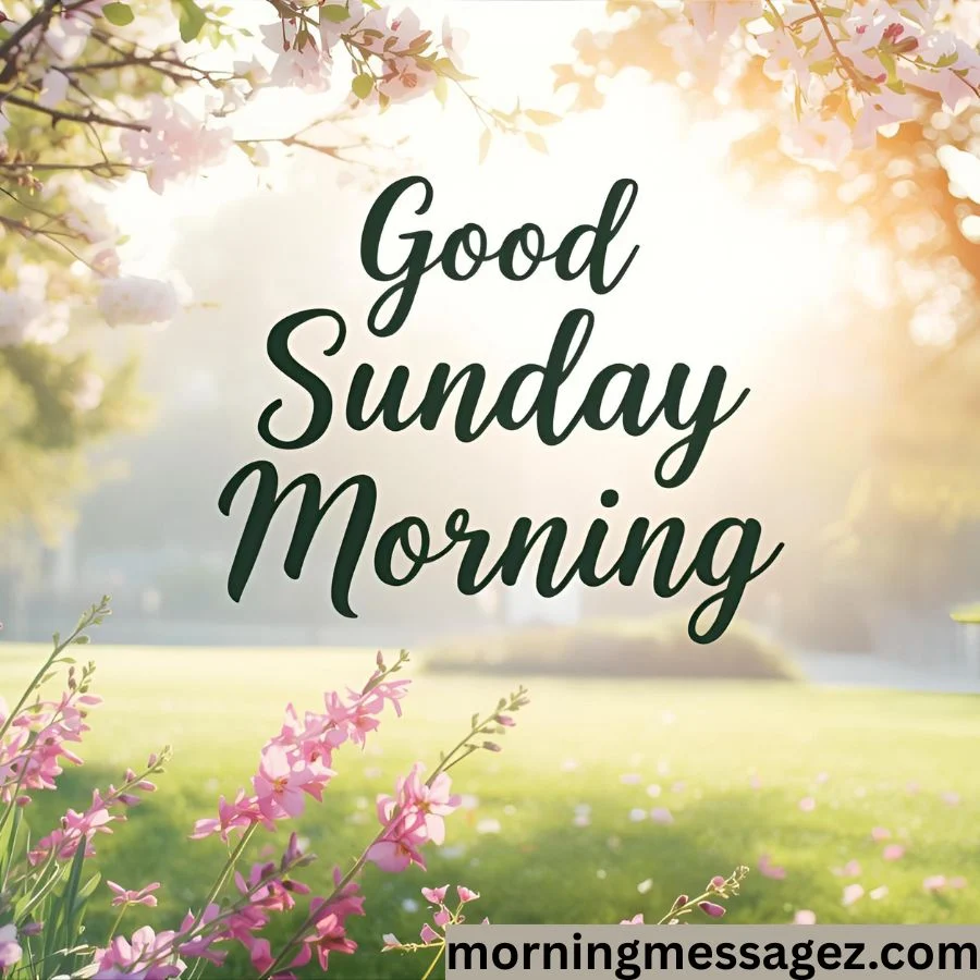 Inspirational Good Sunday Morning Messages