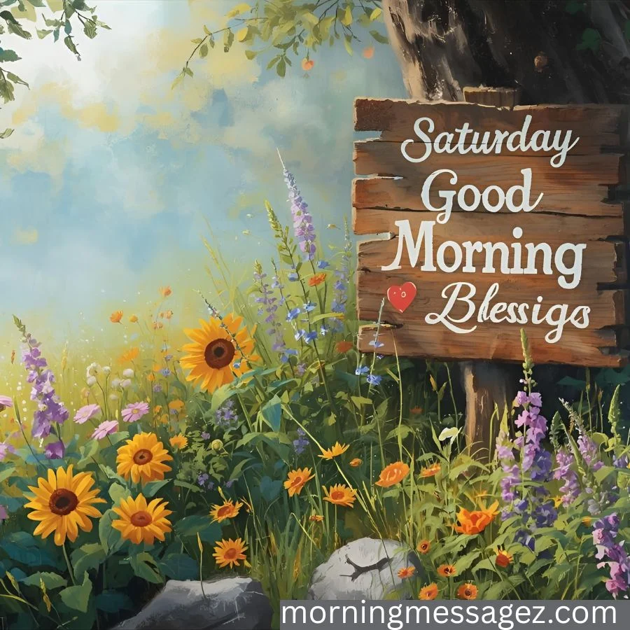 Inspirational Saturday Good Morning Blessings