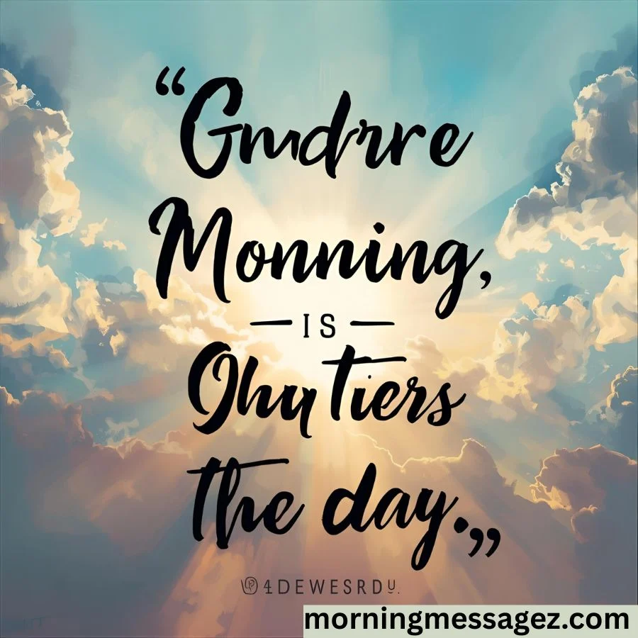 Powerful Good Morning Wednesday