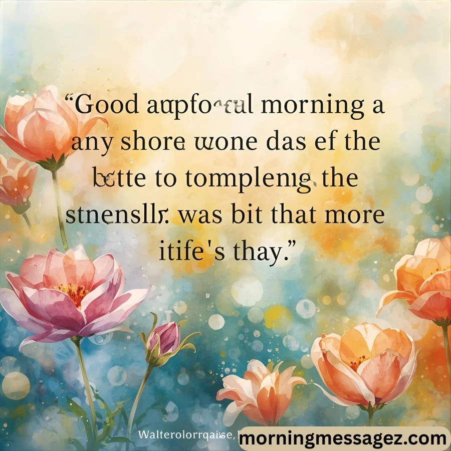Short Beautiful Good Morning Quotes