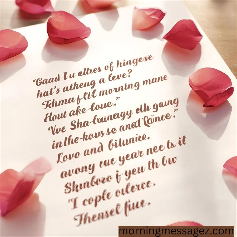 Short Good Morning Love Quotes