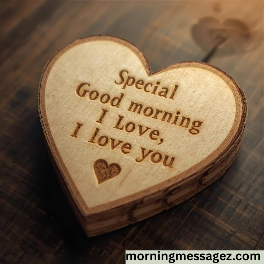 Special Good Morning I Love You Messages