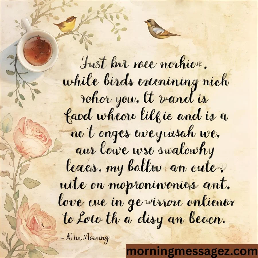 Sweet and Cute Good Morning Messages for Her
