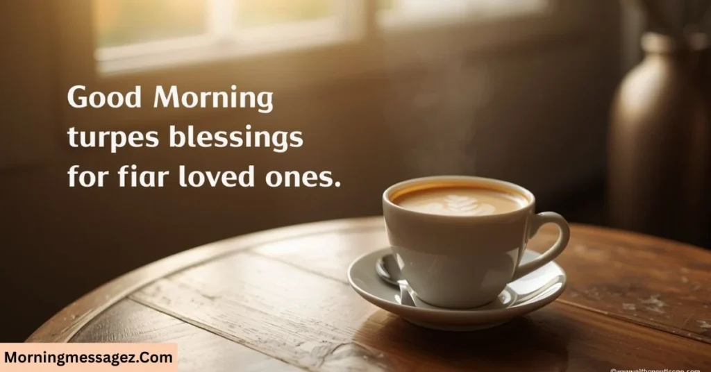Good Morning Blessings Quotes for Loved Ones