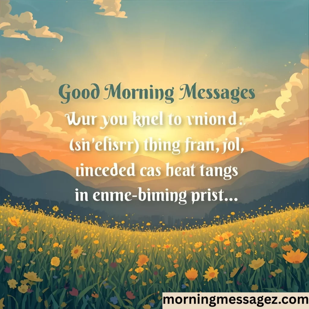 Good Morning Messages for Social Media Posts