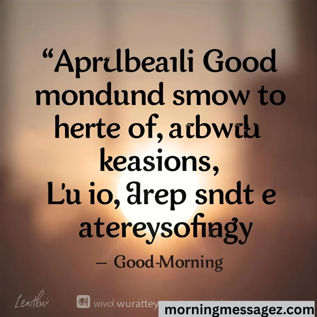 Good Morning Quotes for Social Media