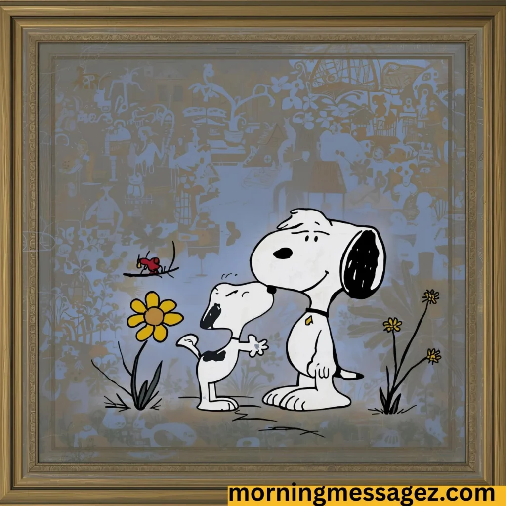 Good Morning Snoopy for Friends
