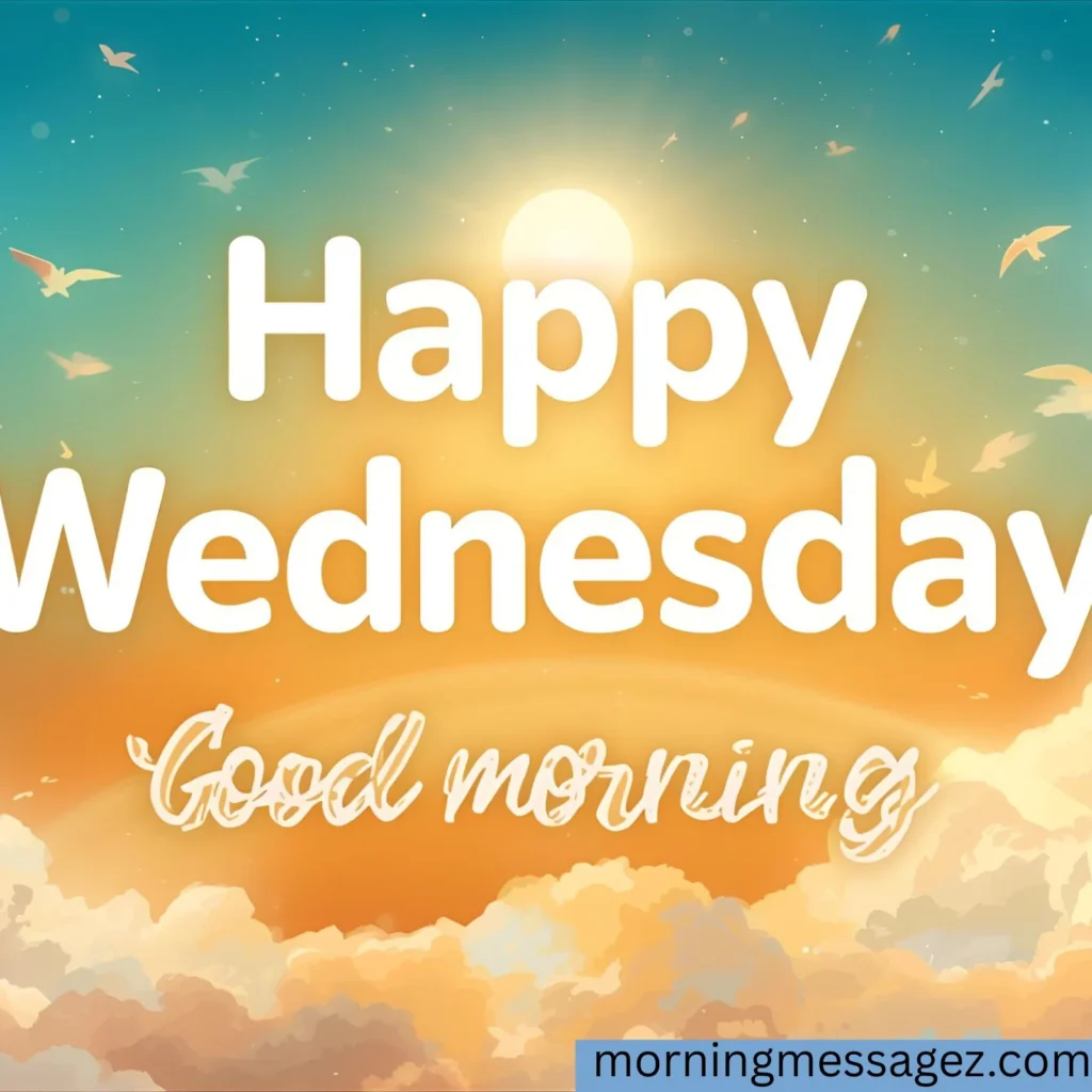 Happy Wednesday Good Morning Messages for Friends
