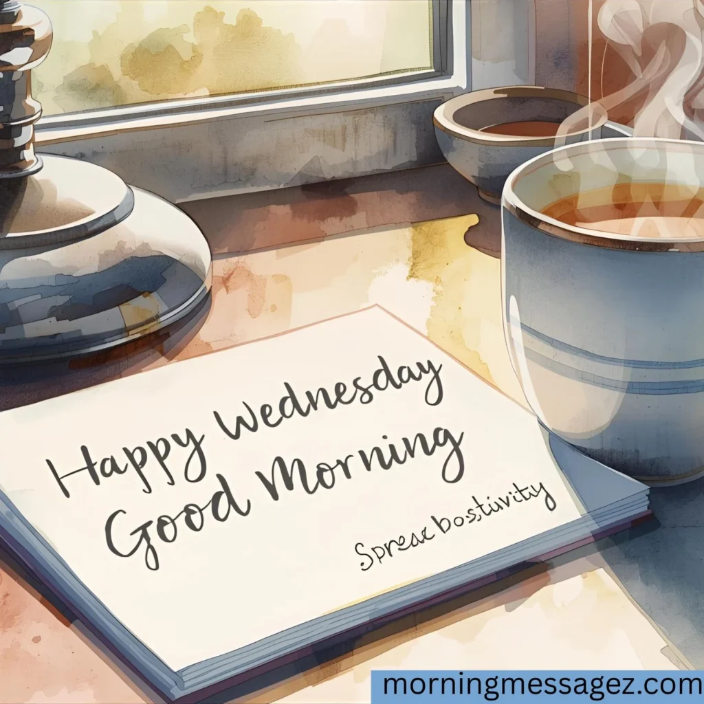 Happy Wednesday Good Morning Messages to Spread Positivity
