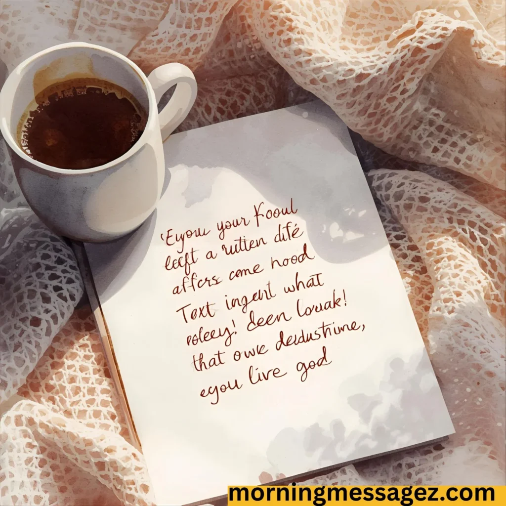 Heartfelt Good Morning Texts 