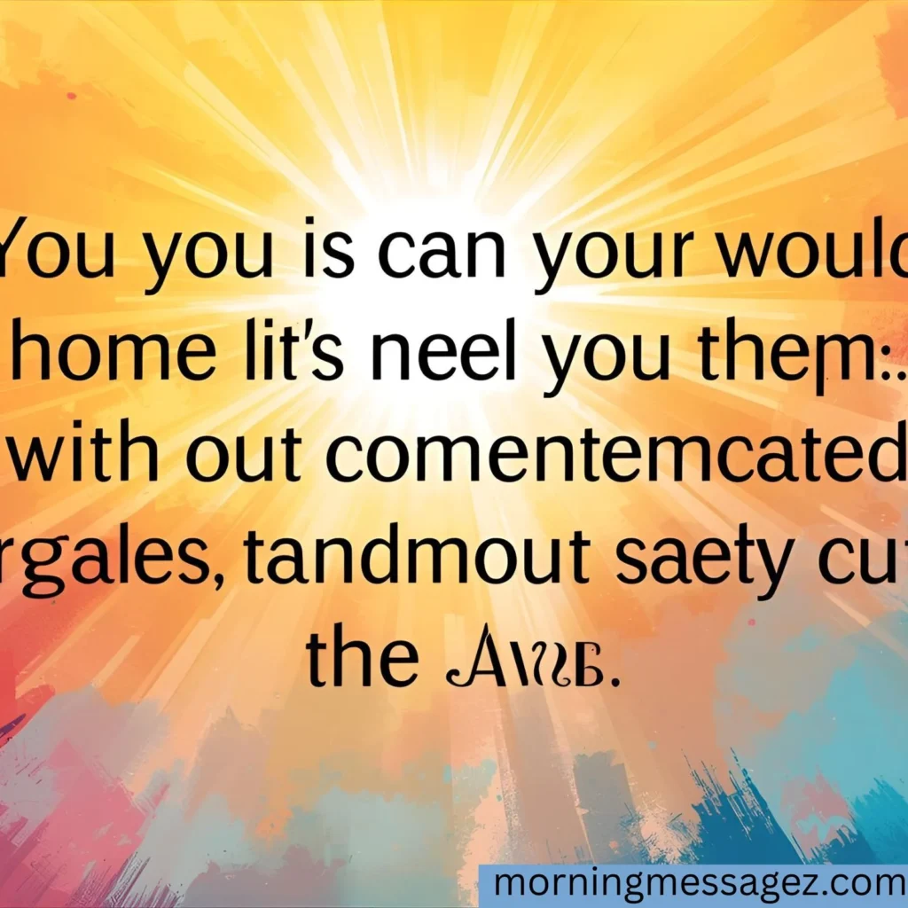 Motivational Good Morning Clipart Messages