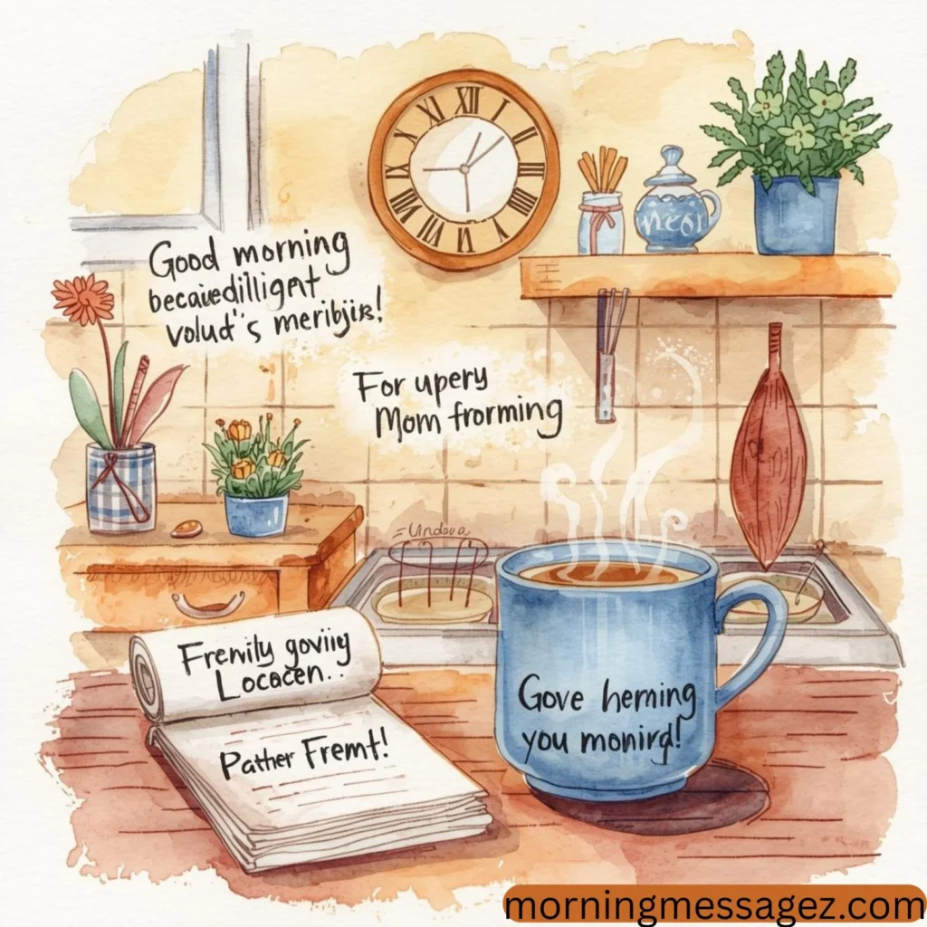 Funny Good Morning Messages for Mom