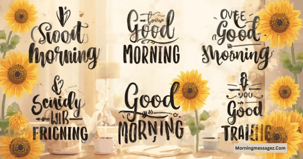 Friendly and Casual Good Morning Phrases