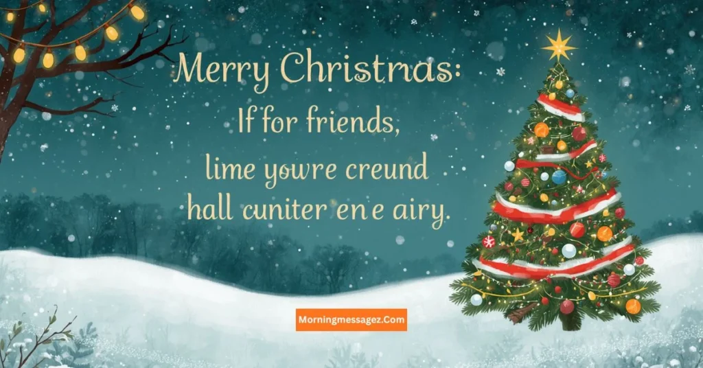 Christmas Message for Cards for Friends