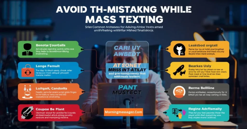Common Mistakes to Avoid While Mass Texting 