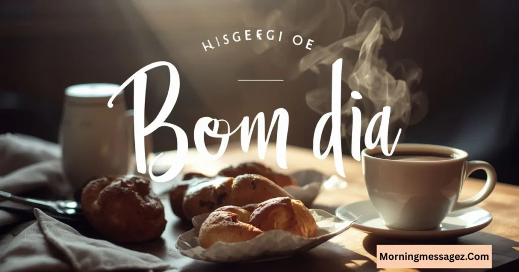 Cute Good Morning in Portuguese 