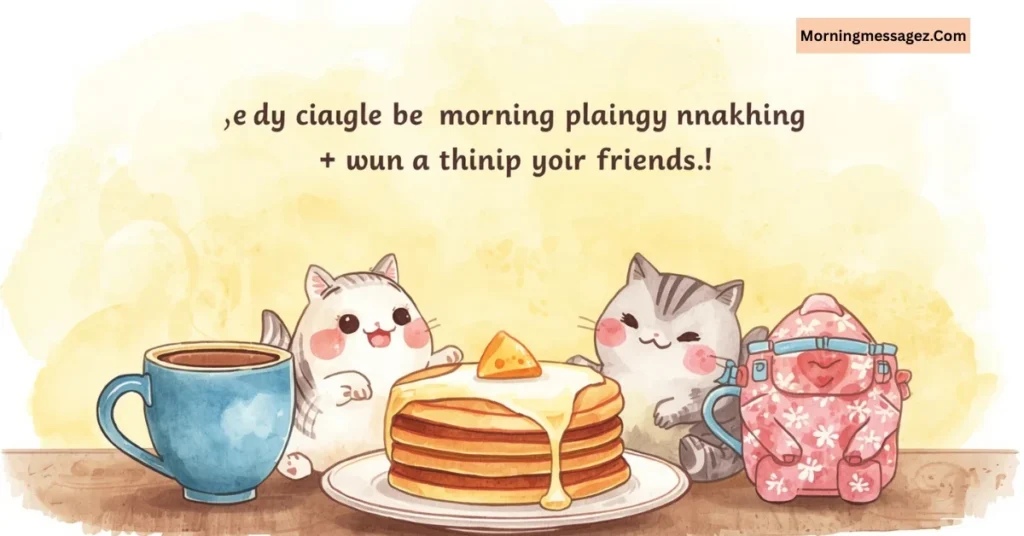 Cute Good Morning Messages for Friends