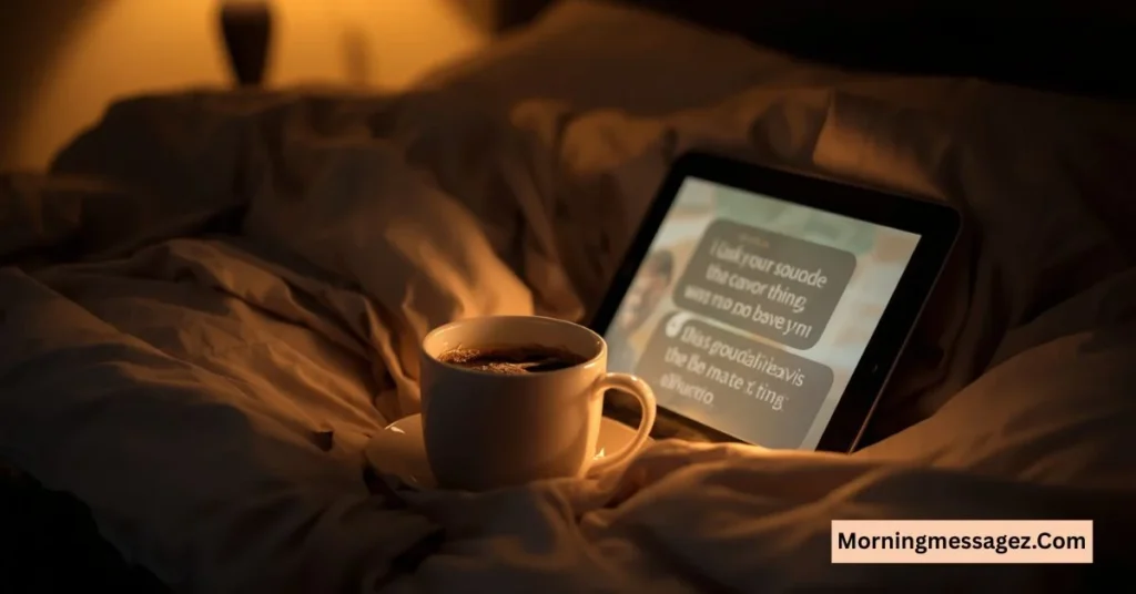 Flirty Good Morning Texts for Him