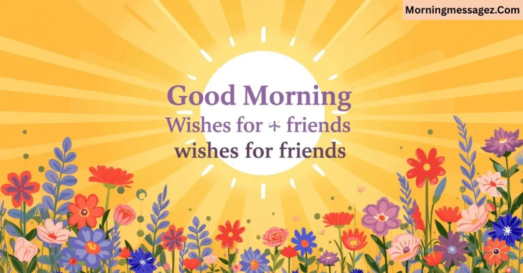 Latest Good Morning Wishes for Friends