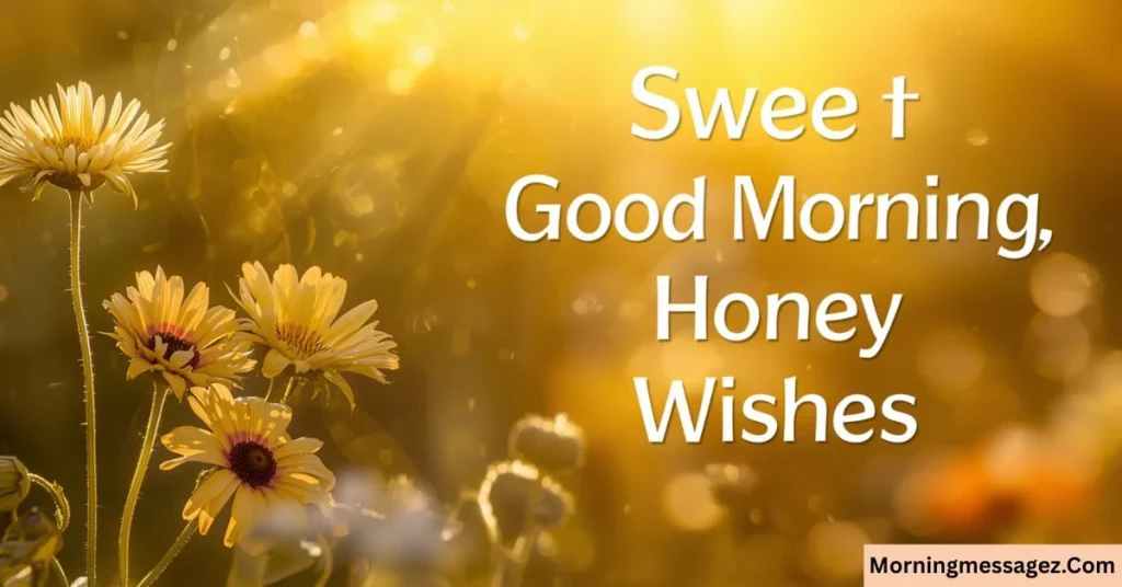 Sweet Good Morning Honey Wishes 