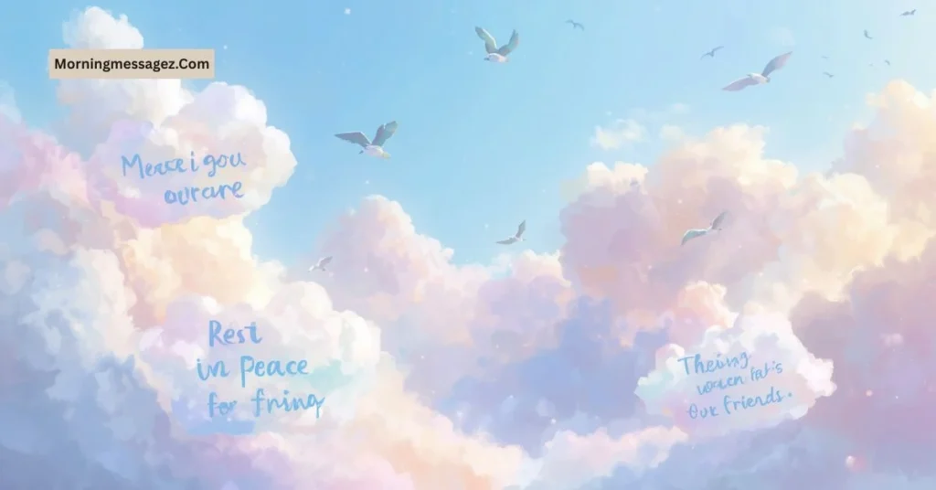Rest in Peace Messages for Friends 