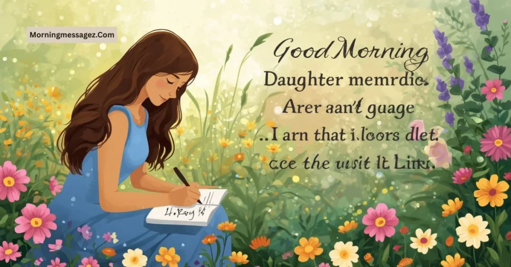 Good Morning Daughter Prayer Messages 