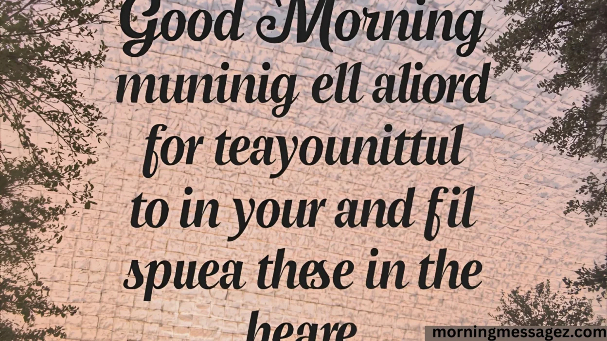 Good Morning Beautiful Quotes
