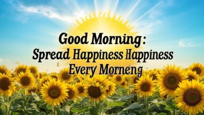 Good Morning Everyone