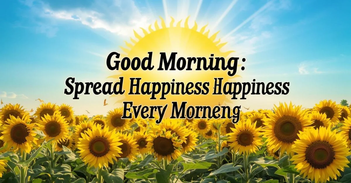 Good Morning Everyone