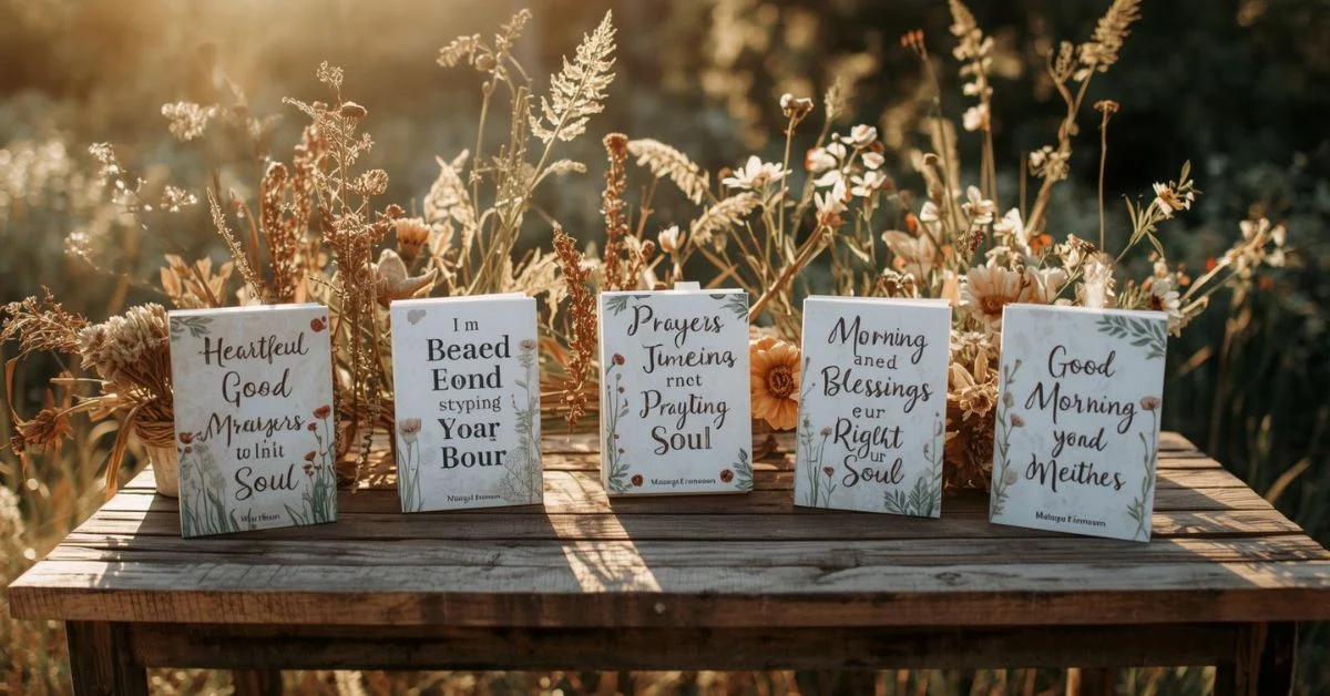 Good Morning Blessings and Prayers