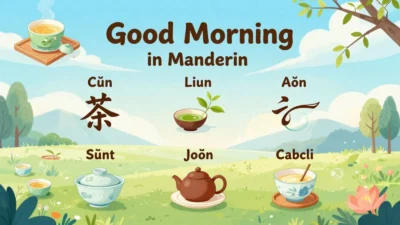 Good Morning in Mandarin